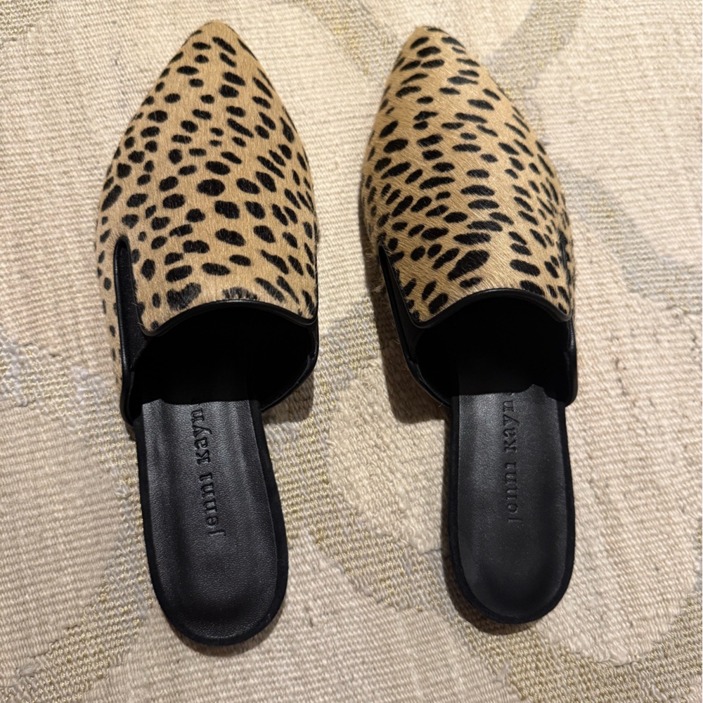 NWOB Jenni Kayne Pony Hair Mules size 38 (8) - Picture 3 of 3